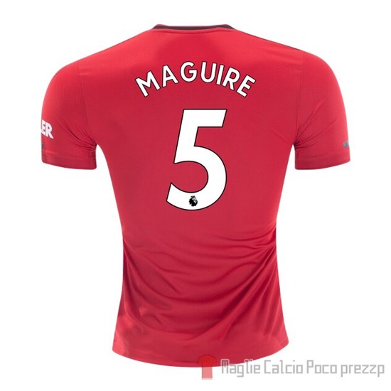 Maglia Manchester United Giocatore Maguire Home 2019/2020 - Clicca l'immagine per chiudere